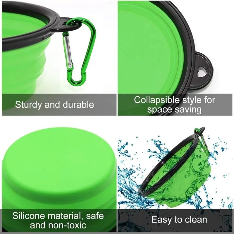 Portable Silicone Pet Water Dispenser