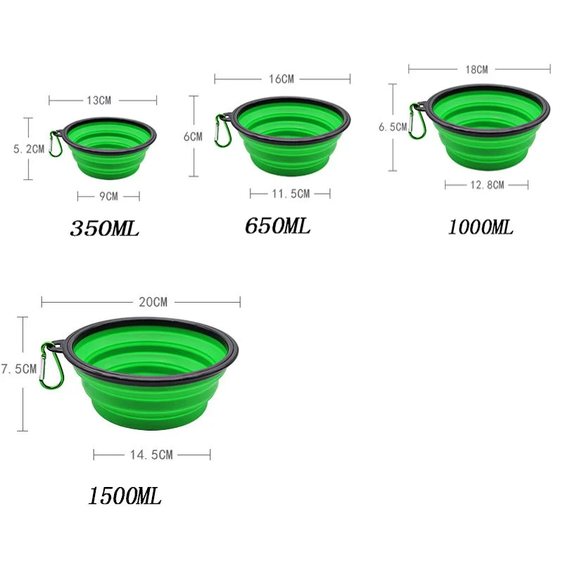 Portable Silicone Pet Water Dispenser