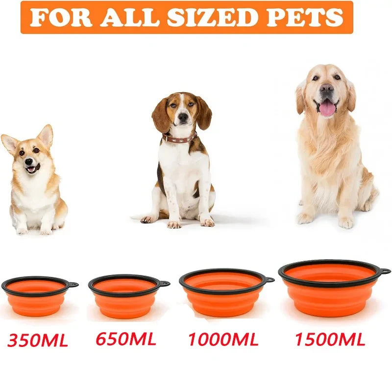 Portable Silicone Pet Water Dispenser