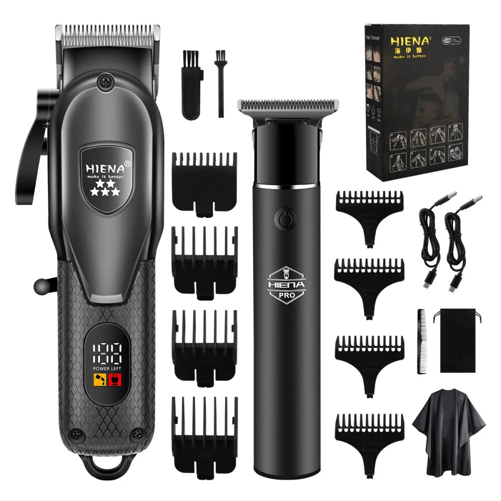 Hiena Professional Hair Clipper Kit
